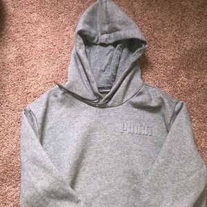 Gray Puma Medium Size Sweatshirt